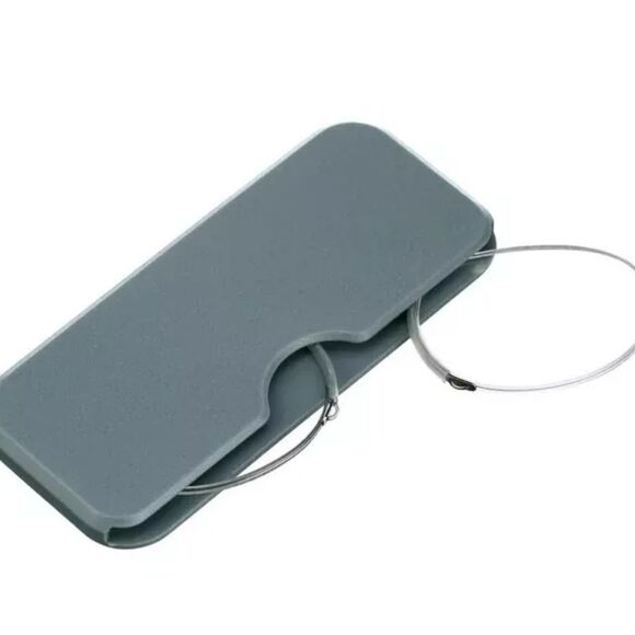 Equate Portable +250 Reading Glasses TWO pair w/one adhesive-auto, etc storage - Picture 3 of 5